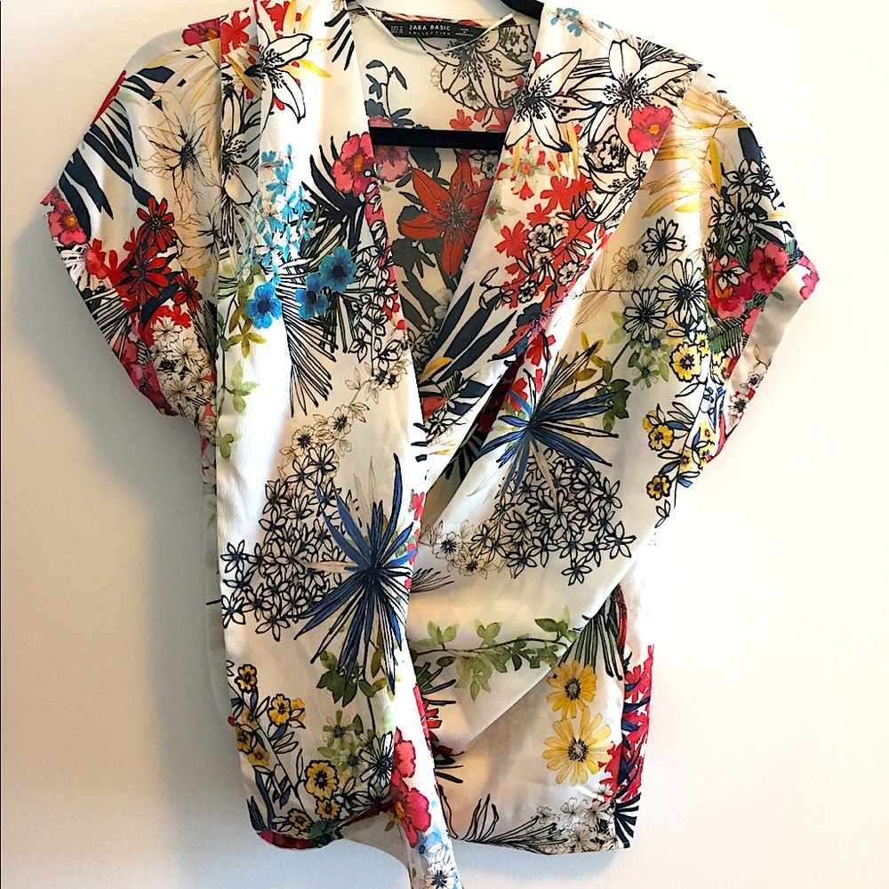 Zara Wrap Top